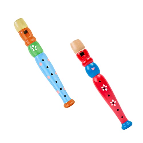 HEMOTON 6 Stück 6 Loch Piccolo Musik Partygeschenk Spielzeug Flötenspielzeug Für Musik Aufklärungsspielzeug Piccolo Kinderspielzeug Musik Für Holz von HEMOTON