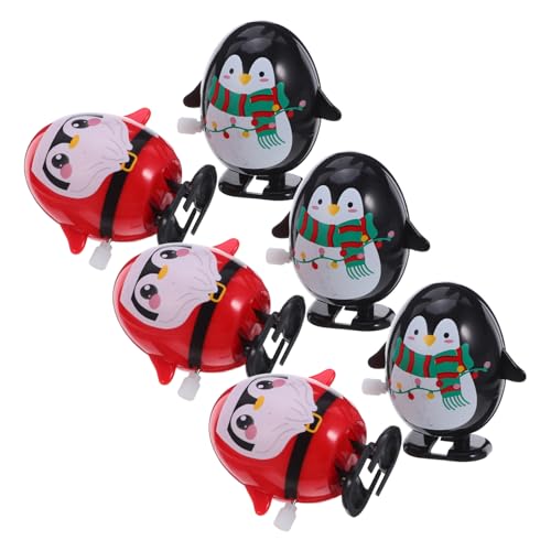 HEMOTON 6 Stück Aufziehspielzeug Für Kleine Spielzeuge Große Mengen Weihnachts Uhrwerkspielzeug Pinguin Mini Für Aufziehspielzeug Große Mengen Laufendes Pinguin HEMOTON 6 Stück Aufziehspielzeug Für Kleine Spielzeuge Große Mengen Weihnachts Uhrwerkspielzeug Pinguin Mini Für Aufziehspielzeug Große Mengen Laufendes Pinguin von HEMOTON
