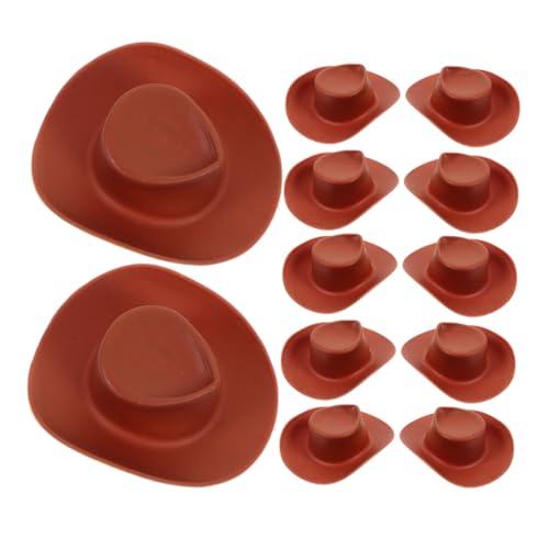HEMOTON 60 Stück Teiliges Mini Cowboy Hüte Braune Miniatur Western Party Deko Süße Kleine Hüte für DIY Basteln Puppenhaus Rollenspiele und Kinderpartys HEMOTON 60 Stück Teiliges Mini Cowboy Hüte Braune Miniatur Western Party Deko Süße Kleine Hüte für DIY Basteln Puppenhaus Rollenspiele und Kinderpartys von HEMOTON