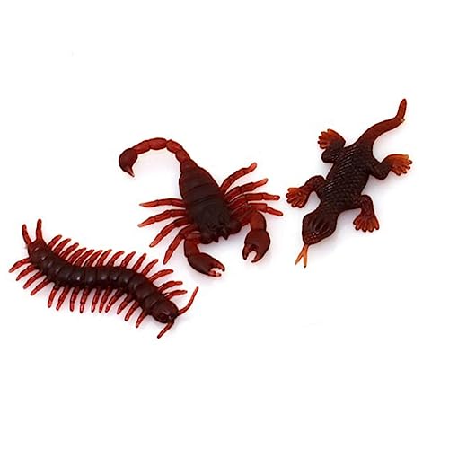 HEMOTON 6st Kniffliges Spielzeug Künstliche Tausendfüßler-Requisite Spielzeuge Halloween Gecko HEMOTON 6st Kniffliges Spielzeug Künstliche Tausendfüßler-Requisite Spielzeuge Halloween Gecko von HEMOTON