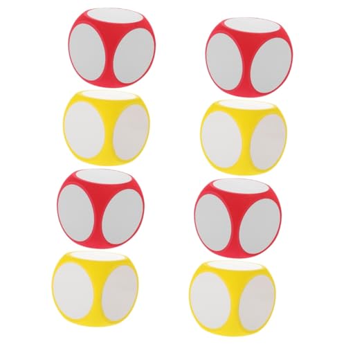 HEMOTON 8 Stück Löschende Würfel Party Würfel Spielwürfel Requisiten Würfel Für Spielwürfel Zum Basteln Spielwürfel Werkzeug Großes Würfelspiel Riesige Würfel Leere Würfel von HEMOTON