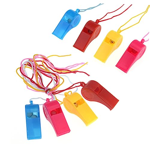 HEMOTON 8 Stück Teiliges Kunststoff Sportpfeifen mit Umhängeband Laute Schiedsrichter Trillerpfeifen für Trainer Fußball Notfall und Training Langlebig und Tragbar Zufällige Farbe HEMOTON 8 Stück Teiliges Kunststoff Sportpfeifen mit Umhängeband Laute Schiedsrichter Trillerpfeifen für Trainer Fußball Notfall und Training Langlebig und Tragbar Zufällige Farbe von HEMOTON