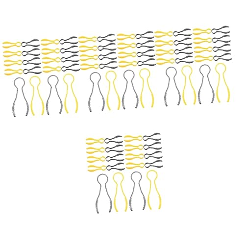 HEMOTON 80 STK Clip-Spielzeug für Kinder Pinzette aus Kunststoff für Kinder Outdoor-Spielzeug für Kleinkinder Kinderspielzeug Kinder gartenwerkzeug Spielzeuge Experimente Werkzeuge Buffet von HEMOTON