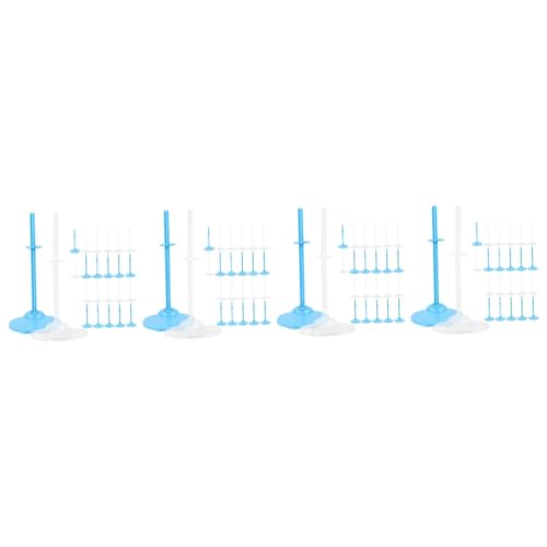 HEMOTON 96 Stück Puppen Stehclip Figurenständer Puppenständer Puppenständer Puppenständer Actionfigurenständer Puppenhalter Puppenständer Ständer Für Actionfiguren Puppenständer von HEMOTON