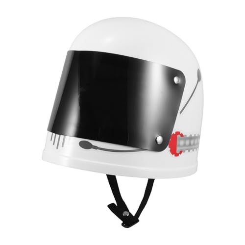 HEMOTON Astronautenhut Kinderhelm Mädchenhelm Astronautenhelm Weltraumhelm Für Kinder Astronautenkostüm Fahrradhelm Für Kinder Halloween-helmzubehör Jungenhelm Plastik von HEMOTON