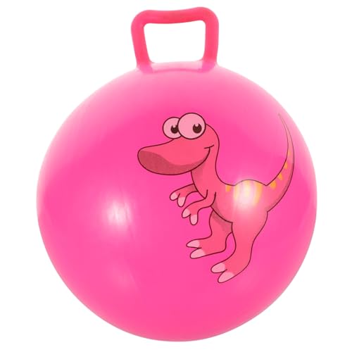 HEMOTON Aufblasbarer Hüpfball Für Kinder Pädagogisches Spielzeug Mit 25 cm Durchmesser Zufälligen Farben Ideal Für Kleinkinder Zum Springen Und Spielen Im Freien von HEMOTON