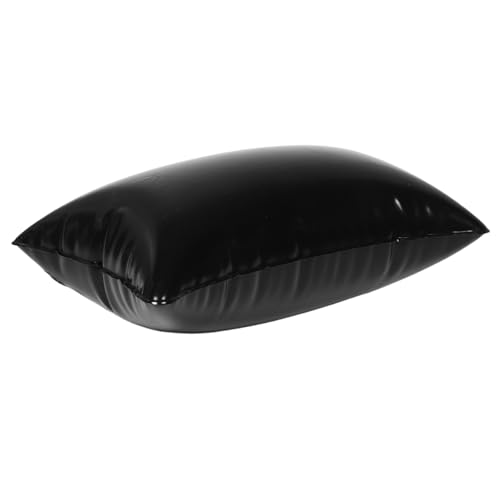 HEMOTON Aufblasbares Hängemattenkissen Outdoor sitzkissen faltbares sitzkissen stuhlkissen taschentücher Kissen für Hängemattenschaukel Schaukel Ersatzkissen Schaukelkissen PVC Black von HEMOTON