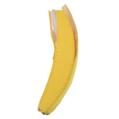 Bananenspielzeug Kleine Stoffbanane Spielzeug Banane Lustiges Spielzeug Banane Kompaktes Spielzeug Banane Sicherer Stoff Banane Schulbananenspielzeug von HEMOTON