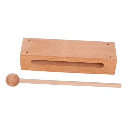 HEMOTON Bangzi-schlaginstrument Orff-Instrumente Glockenspiel Im Klassenzimmer Klassenzimmer-Management-Tool Holzblock Klassenzimmerglocke Für Musikinstrumente Klingeln Hölzern von HEMOTON