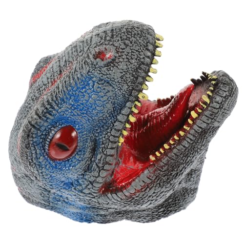 HEMOTON Dinosaurier Handpuppe Dinosaurier Puppen Dinosaurier Zahnarzt Spielpuppen Spielzeug Tierkopf Spielzeug Kinder Handpuppe Dinosaurier Kopf Spielzeug Marionette Für Puppen von HEMOTON