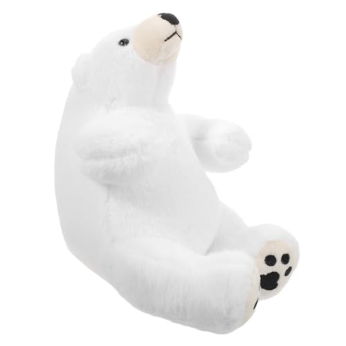 HEMOTON Eisbärpuppe Stofftier Plüschbär Tier Mini Eisbären Sitzender Eisbär Simulation Bär Tierbär Eisbär Kleines Weiß HEMOTON Eisbärpuppe Stofftier Plüschbär Tier Mini Eisbären Sitzender Eisbär Simulation Bär Tierbär Eisbär Kleines Weiß von HEMOTON