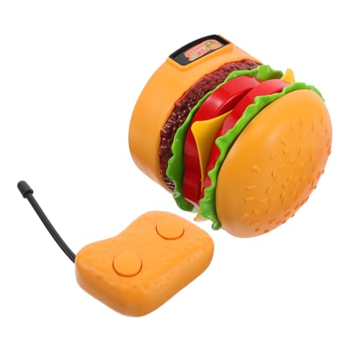 HEMOTON Fernbedienung Auto Spezielle Miniatur Mini Puppen Spaß Kaninchen Skulptur Tier Für Kit Puppen Puppen Gyroskope Burger Kunststoff von HEMOTON