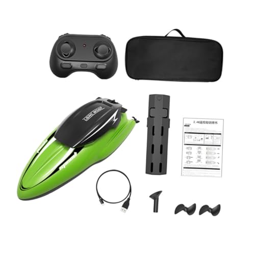HEMOTON Fernbedienungsboot Rc Bootsspielzeug Wasserdichtes Schnellboot mit Doppelmotoren Geschwindigkeit Ghz für Erwachsene für Wasserabenteuer HEMOTON Fernbedienungsboot Rc Bootsspielzeug Wasserdichtes Schnellboot mit Doppelmotoren Geschwindigkeit Ghz für Erwachsene für Wasserabenteuer von HEMOTON