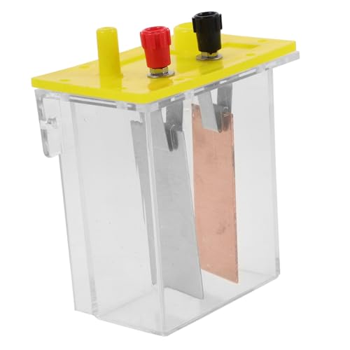 HEMOTON Fruchtbatterie Experimentierkasten mit Metallplatten für Physikunterricht Stabiles DIY Experimentiergerät zur Stromerzeugung aus Früchten Geeignet für Schüler und HEMOTON Fruchtbatterie Experimentierkasten mit Metallplatten für Physikunterricht Stabiles DIY Experimentiergerät zur Stromerzeugung aus Früchten Geeignet für Schüler und von HEMOTON