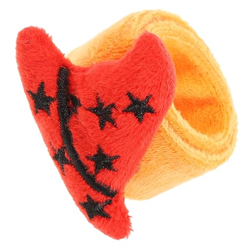 HEMOTON Halloween-dekorationsschnappschuss Slap-Band- Dekorative Schlagarmbänder Freundschaftsarmbänder Reize Halloween-Schlag-Armband Hexenarmband Schlagband Orange Bügeleisen von HEMOTON