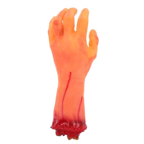 HEMOTON Halloween gebrochene Hand Blut gebrochene Hand Halloween-Accessoires abgetrennte blutige Hand Zubehör und Requisiten Sakrales Zubehör für zerbrochene Hände abgetrennte Hand von HEMOTON