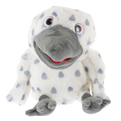 HEMOTON Handpuppe Eule Vogel Plüschtier Vogelpuppe Vogel Handpuppe Puppen Lernspielzeug Handspielzeug Handpuppe Spielzeug Cartoon-Marionette Plüsch-Vogelspielzeug PP Baumwolle von HEMOTON