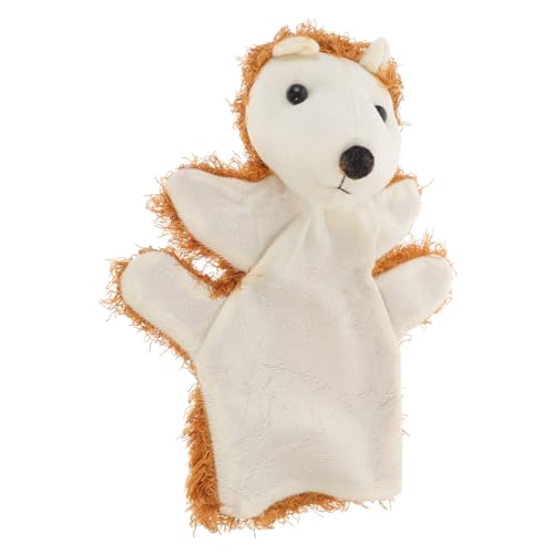 HEMOTON Handpuppe Igel Plüsch Handpuppe Tierische Handpuppe Tierhandpuppen Handpuppen Für Babys Von 6-18 Monaten Plüschtier-handpuppen Geschichte Erzählende Marionette Pp Baumwolle von HEMOTON