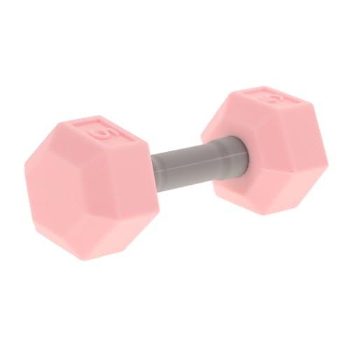 HEMOTON Hantelspielzeug für Kinder Mini Hanteln für Kinder Spielzeug Hanteln für Kinder Pinkes Kinder Hantel Kinder Home Gym Spielzeug Hanteln aus Gummi Hantel für Frauen Kieselgel Rosa von HEMOTON