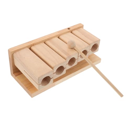 HEMOTON Holz-Percussion-Block Pentatonisch Musikinstrument mit Schlägel Kinderleichte Handhabung Robust für Früherziehung Musikspielzeug für Erwachsene HEMOTON Holz-Percussion-Block Pentatonisch Musikinstrument mit Schlägel Kinderleichte Handhabung Robust für Früherziehung Musikspielzeug für Erwachsene von HEMOTON