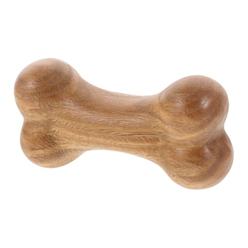 HEMOTON Mini-Knochen-Ornament Holz Handgehaltenes Handwerkskunst Knochenform Spielzeug Heimdekor Sammlerstück Tragbares Miniatur-Zeug von HEMOTON