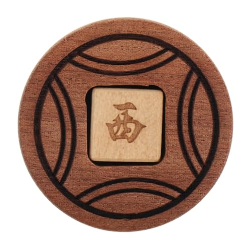 HEMOTON Mahjong Würfel aus Robustem Holz Dekoratives Partyspiel zubehör mit Windrichtung Langlebig und Leicht als Party Highlight und Geschenk für Gesellige Mahjong runden HEMOTON Mahjong Würfel aus Robustem Holz Dekoratives Partyspiel zubehör mit Windrichtung Langlebig und Leicht als Party Highlight und Geschenk für Gesellige Mahjong runden von HEMOTON