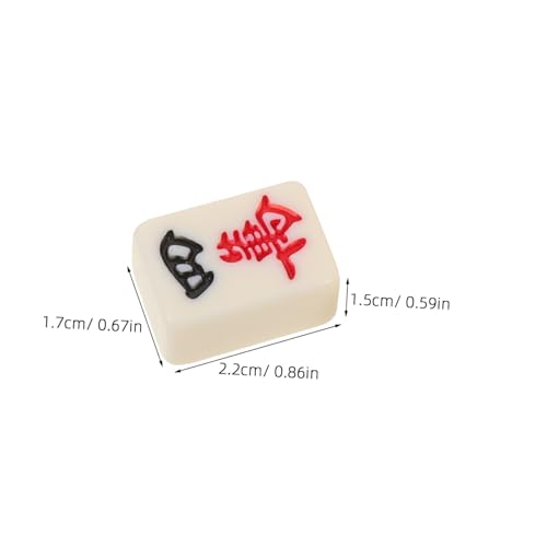 HEMOTON Mini Chinesisches Mahjong Set mit Gravierten Soliden Spielsteinen Tragbares Kompaktes Reisespiel für Anfänger Familie Camping Partys und Wohnheime Platzsparend und Langlebig HEMOTON Mini Chinesisches Mahjong Set mit Gravierten Soliden Spielsteinen Tragbares Kompaktes Reisespiel für Anfänger Familie Camping Partys und Wohnheime Platzsparend und Langlebig von HEMOTON