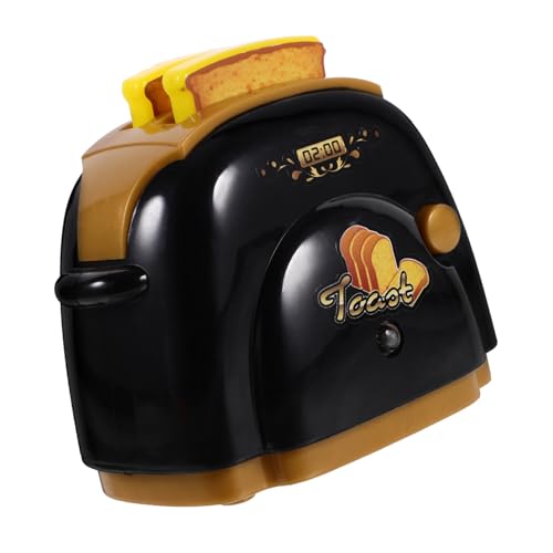 HEMOTON Mini Geräte Kinderspielzeug Brotzubehör Brotbackmaschine Kinderspielzeug Brotmaschine Mini Spielzeug Mini Toaster Kleinkind Spielzeug Toaster Spielzeug Toaster Für von HEMOTON