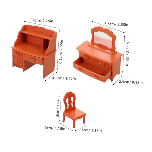 HEMOTON Mini -Make -up -Tisch Mini Schminktisch Möbelmodelle Puppenhaus-Schminkspiegel Puppenhauszubehör Wohnzimmer Möbeldekoration Make -up -Tisch Harz Hellbraun HEMOTON Mini -Make -up -Tisch Mini Schminktisch Möbelmodelle Puppenhaus-Schminkspiegel Puppenhauszubehör Wohnzimmer Möbeldekoration Make -up -Tisch Harz Hellbraun von HEMOTON