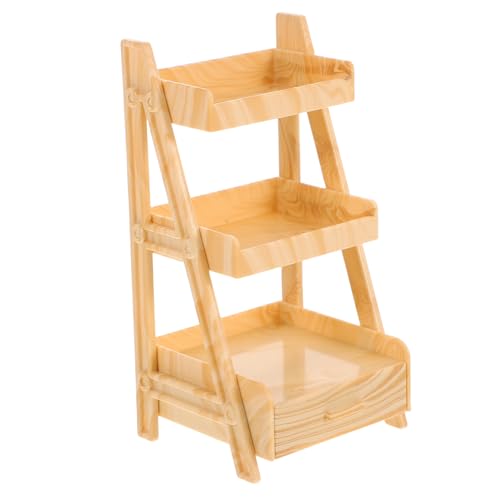 HEMOTON Miniatur Aufbewahrungsregal Puppenhaus Regal Multifunktionales Mini Supermarkt Display Möbel Modell Schrank für Sammler Dekoration HEMOTON Miniatur Aufbewahrungsregal Puppenhaus Regal Multifunktionales Mini Supermarkt Display Möbel Modell Schrank für Sammler Dekoration von HEMOTON