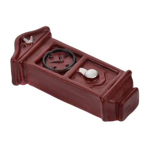 HEMOTON Miniatur Wanduhr Retro Design Kleine Uhr für Puppenhaus Kompaktes Vintage Modell für Schreibtisch Dekoration und Fotografie Requisite Charmante Miniatur Wohnaccessoire HEMOTON Miniatur Wanduhr Retro Design Kleine Uhr für Puppenhaus Kompaktes Vintage Modell für Schreibtisch Dekoration und Fotografie Requisite Charmante Miniatur Wohnaccessoire von HEMOTON