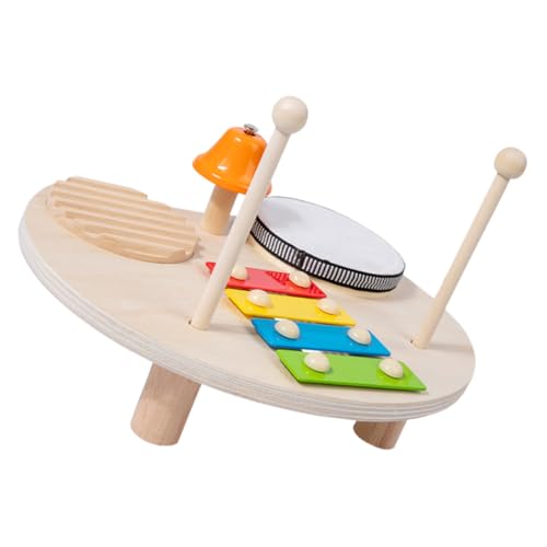 HEMOTON Multifunktionales Schlaginstrument Xylophon- Für Kinder Percussion-Spielzeug Für Kinder Kleinkinderinstrumente Holzspielzeug Für Kinder Musikinstrumente Für Kinder Hölzern von HEMOTON