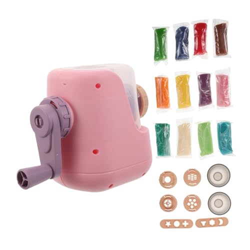 HEMOTON Nudelmaschine Spielset DIY Knetmasse Extruder für Kreatives Modellieren Ungiftig Leicht zu Reinigen Fördert Farberkennung und Motorische Fähigkeiten Pädagogisches Küchenspielzeug HEMOTON Nudelmaschine Spielset DIY Knetmasse Extruder für Kreatives Modellieren Ungiftig Leicht zu Reinigen Fördert Farberkennung und Motorische Fähigkeiten Pädagogisches Küchenspielzeug von HEMOTON