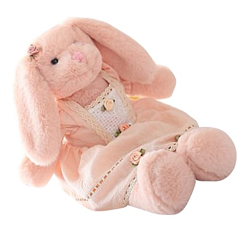 HEMOTON Plüsch Bunny Stoffed Animal Toy Plüsch Gefüllt Plüsch Kaninchenspielzeug Für Kinder Jungen Mädchen von HEMOTON