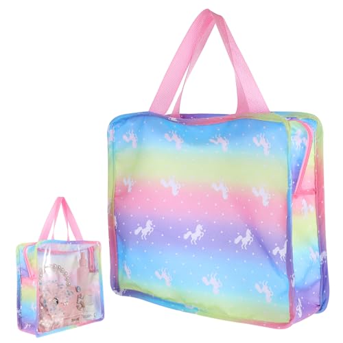 HEMOTON Puppe Einkaufstasche Mädchenspielzeug Reisepuppen-Kleiderbeutel Taschen Kinder Handtasche Kinderhandtasche schöne Handtasche Tragbare Aufbewahrungstasche für Puppenzubehör Stoff von HEMOTON