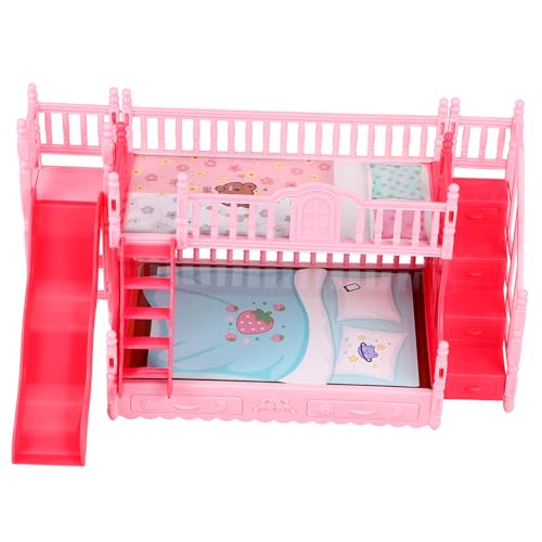 HEMOTON Puppen Etagenbett Mini Bett Puppenhaus Etagenbetten Für Puppen Puppenhausmöbel Etagenbett Für Babypuppen Etagenbett Für Puppen Puppenmöbel Puppenbett Puppenhaus HEMOTON Puppen Etagenbett Mini Bett Puppenhaus Etagenbetten Für Puppen Puppenhausmöbel Etagenbett Für Babypuppen Etagenbett Für Puppen Puppenmöbel Puppenbett Puppenhaus von HEMOTON