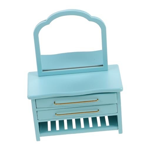 HEMOTON Puppenhaus Möbel Kompakter Spiegel-schminktisch für Realistische Badezimmerdekoration HEMOTON Puppenhaus Möbel Kompakter Spiegel-schminktisch für Realistische Badezimmerdekoration von HEMOTON