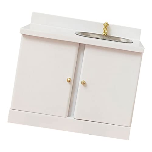 HEMOTON Puppenhaus Küchenwaschbecken Miniatur Schrank mit Spüle Holz Puppenhaus Möbel für Badezimmer und Küche Miniatur Möbel für Puppenhaus Dekoration HEMOTON Puppenhaus Küchenwaschbecken Miniatur Schrank mit Spüle Holz Puppenhaus Möbel für Badezimmer und Küche Miniatur Möbel für Puppenhaus Dekoration von HEMOTON