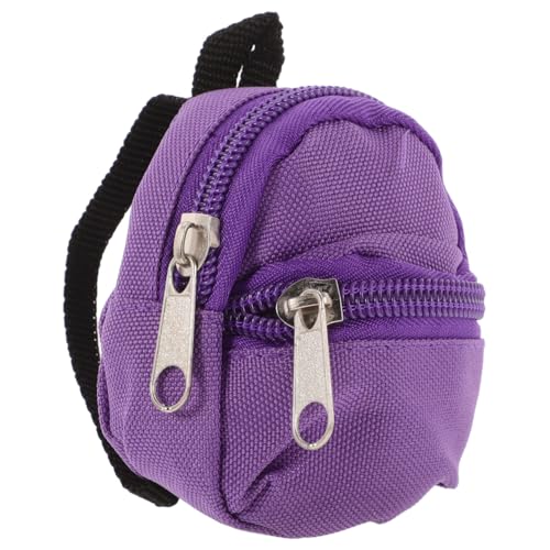 HEMOTON Puppenrucksack Rucksäcke Büchertaschen Spielzeug Puppenzubehör Mini Rucksäcke Niedliche Puppentasche Dekorativer Rucksack Mini Schultasche Ornament Mini Deko von HEMOTON