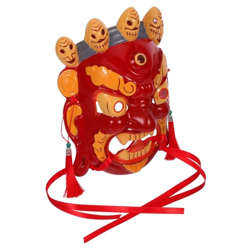 HEMOTON Rollenspielmaske Asiatische Traditionelle Maske Partyzubehör Maske Bemalte Stammesmaske Vintage Rollenspielzubehör Vintage Tibetische Opernmaske Chinesische Partymaske HEMOTON Rollenspielmaske Asiatische Traditionelle Maske Partyzubehör Maske Bemalte Stammesmaske Vintage Rollenspielzubehör Vintage Tibetische Opernmaske Chinesische Partymaske von HEMOTON
