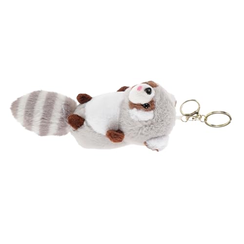 HEMOTON Roter Panda Anhänger Rucksack Schlüsselanhänger Mini Kuscheltiere Medaillon Schlüsselanhänger Schlüsselanhänger Mini Geldbörse Schlüsselanhänger Kuscheltiere Mini von HEMOTON