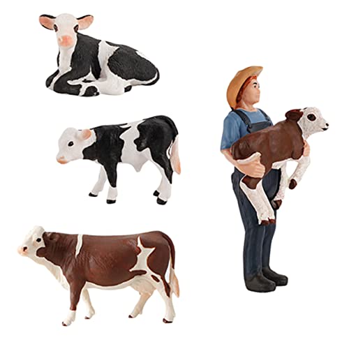 HEMOTON Simuliertes Vieh Miniatur-Tier-Ornament Mini-tierfiguren Bauernhoftier Spielzeug Für Nutztiere Kuh Spielzeug Künstliches Tierspielzeug Die Kuh PVC Kind Handgefertigtes Geschenk HEMOTON Simuliertes Vieh Miniatur-Tier-Ornament Mini-tierfiguren Bauernhoftier Spielzeug Für Nutztiere Kuh Spielzeug Künstliches Tierspielzeug Die Kuh PVC Kind Handgefertigtes Geschenk von HEMOTON