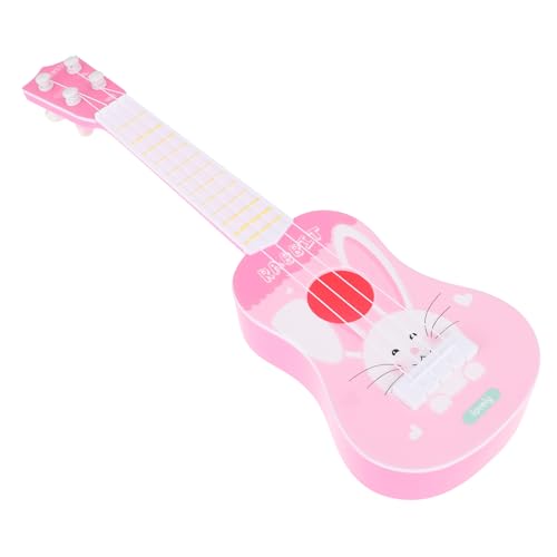 HEMOTON Spielzeuggitarre Für Imitiertes Gitarrenspiel Kunststoff-Ukulele Musikinstrumentenmodell Gitarrenspielzeug Für Kinderspielzeug Mini-gitarrenspielzeug Mini-Ukulele Abs von HEMOTON