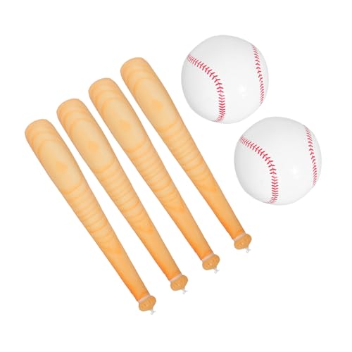 HEMOTON Teiliges Aufblasbares Baseballspielzeug Set für Leichte Sichere Inflatable Baseballschläger und Bälle Partydeko für Sportliche Mottopartys und Outdoor-Spiele HEMOTON Teiliges Aufblasbares Baseballspielzeug Set für Leichte Sichere Inflatable Baseballschläger und Bälle Partydeko für Sportliche Mottopartys und Outdoor-Spiele von HEMOTON