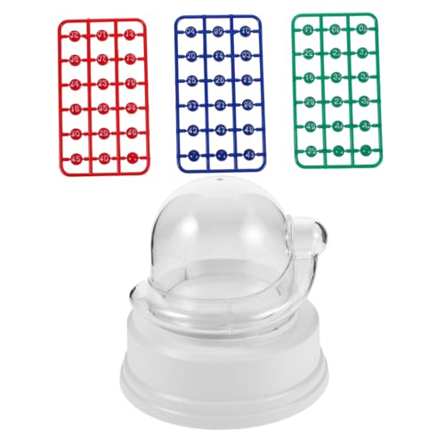 HEMOTON Tragbare Lotteriemaschine Shake Lucky Ball Machine Tragbare Bingo Maschine Lotterieballmaschine Bingo Jackpot Maschine Handheld Spiel Lottoballmaschine Lottoballspiel HEMOTON Tragbare Lotteriemaschine Shake Lucky Ball Machine Tragbare Bingo Maschine Lotterieballmaschine Bingo Jackpot Maschine Handheld Spiel Lottoballmaschine Lottoballspiel von HEMOTON