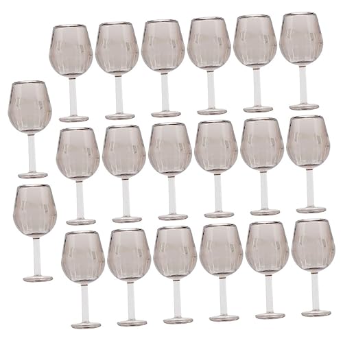 HEMOTON Winzige Gläser Für Puppenhäuser – 20 Miniatur-cocktailgläser Ideal Als Puppenhaus-Dekoration HEMOTON Winzige Gläser Für Puppenhäuser – 20 Miniatur-cocktailgläser Ideal Als Puppenhaus-Dekoration von HEMOTON