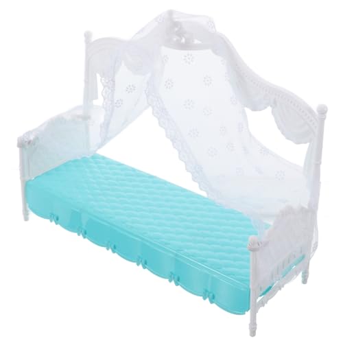 HEMOTON Winziges Puppenspielhaus Für Jungen Und Mädchen Miniaturbett 30 cm Puppen-einzelbett Montagespielzeug Vintage-Design Tragbar Realistisches Zubehör HEMOTON Winziges Puppenspielhaus Für Jungen Und Mädchen Miniaturbett 30 cm Puppen-einzelbett Montagespielzeug Vintage-Design Tragbar Realistisches Zubehör von HEMOTON