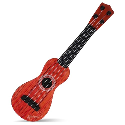 HEMOTON musikinstrumente musical instruments kindergarten Ukulele zabawki stymulujące rozwój gitarre Musikinstrument- pädagogische Ukulele Plastik von HEMOTON