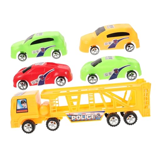 HEMOTON puppenwagen kinderspielzeug Auto Großer LKW Auto Müllwagen Spielzeugauto LKW-Fahrzeugmodell Kinderaccessoire Anhänger Plastik von HEMOTON