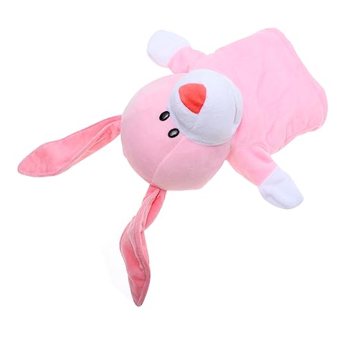 HEMOTON tierische Marionette kindergeschenk Tierhandpuppe kindergardinen Hand Puppet Toy handspielpuppen Kinderpuppe Plüsch Handpuppe Cartoon-Marionette Handpuppe für Rosa von HEMOTON